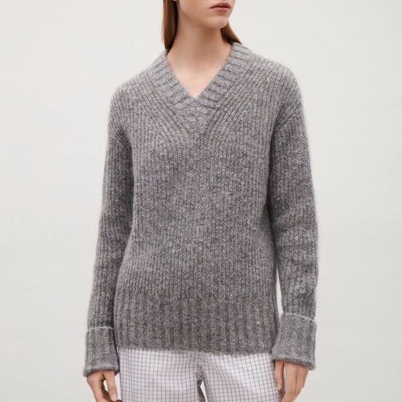 COS wool mohair jumper - Picture 2 of 8